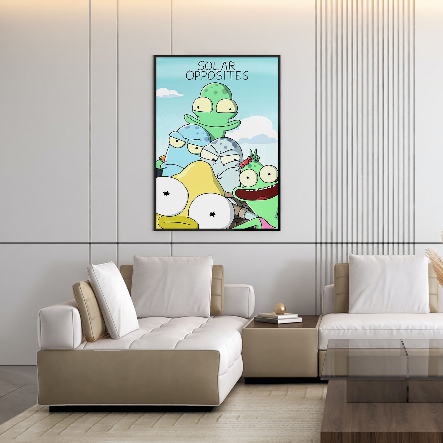 Flex Designs Poster Solar Opposites Alternate 11 x 17" Home Goods - TV show 2020 TV show Poster