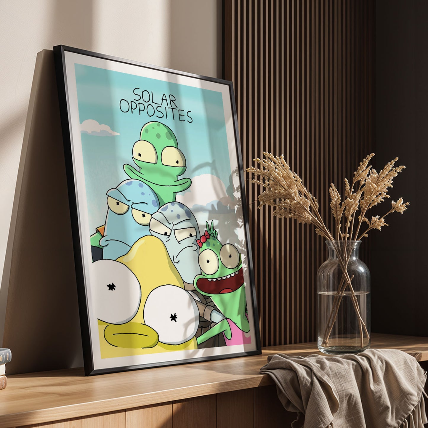 Flex Designs Poster Solar Opposites Alternate 11 x 17" Home Goods - TV show 2020 TV show Poster