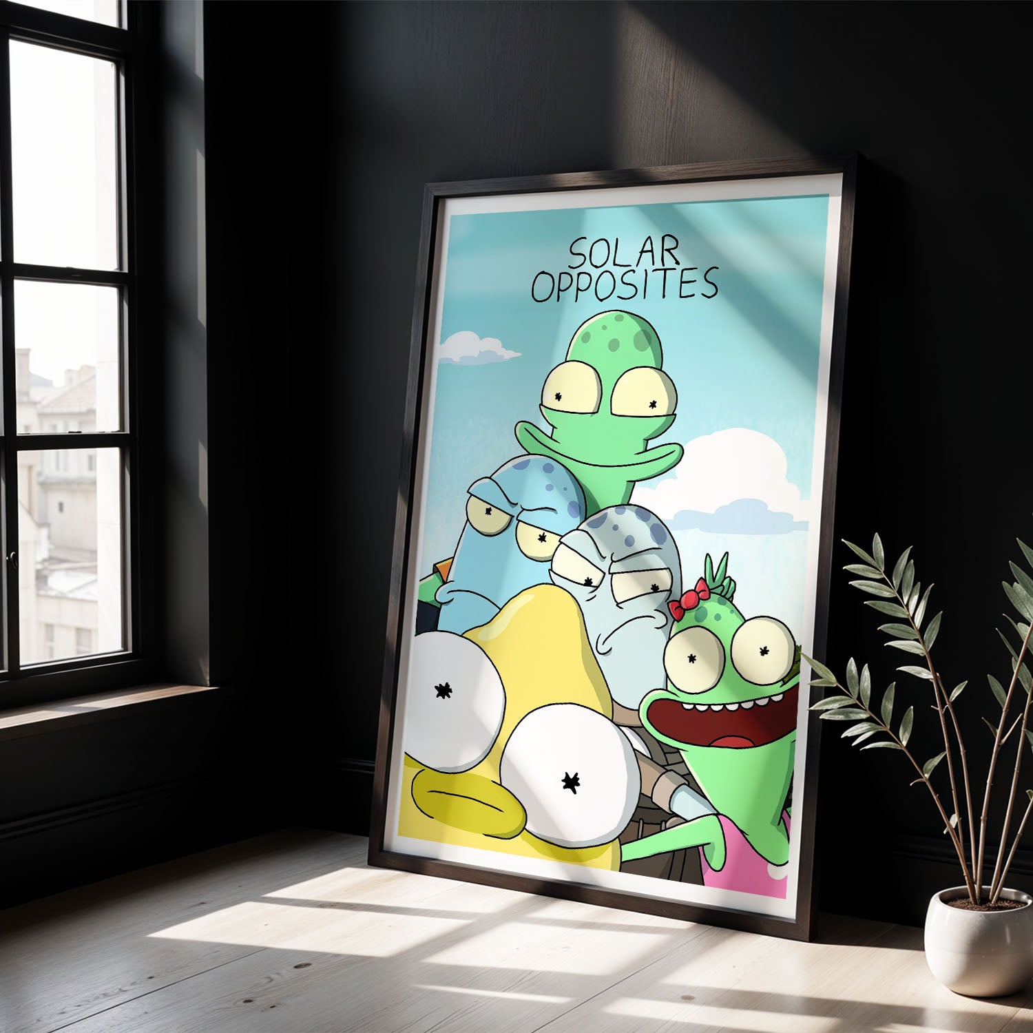 Flex Designs Poster Solar Opposites Alternate 5 x 7" Home Goods - TV show 2020 TV show Poster