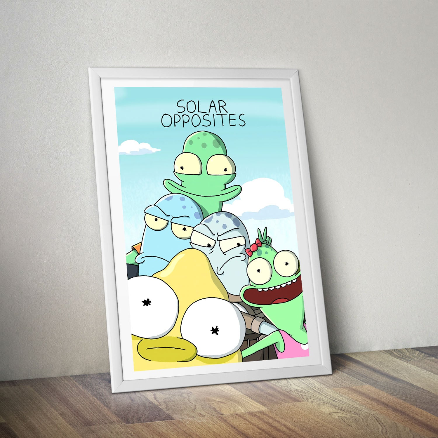 Flex Designs Poster Solar Opposites Alternate 5 x 7" Home Goods - TV show 2020 TV show Poster