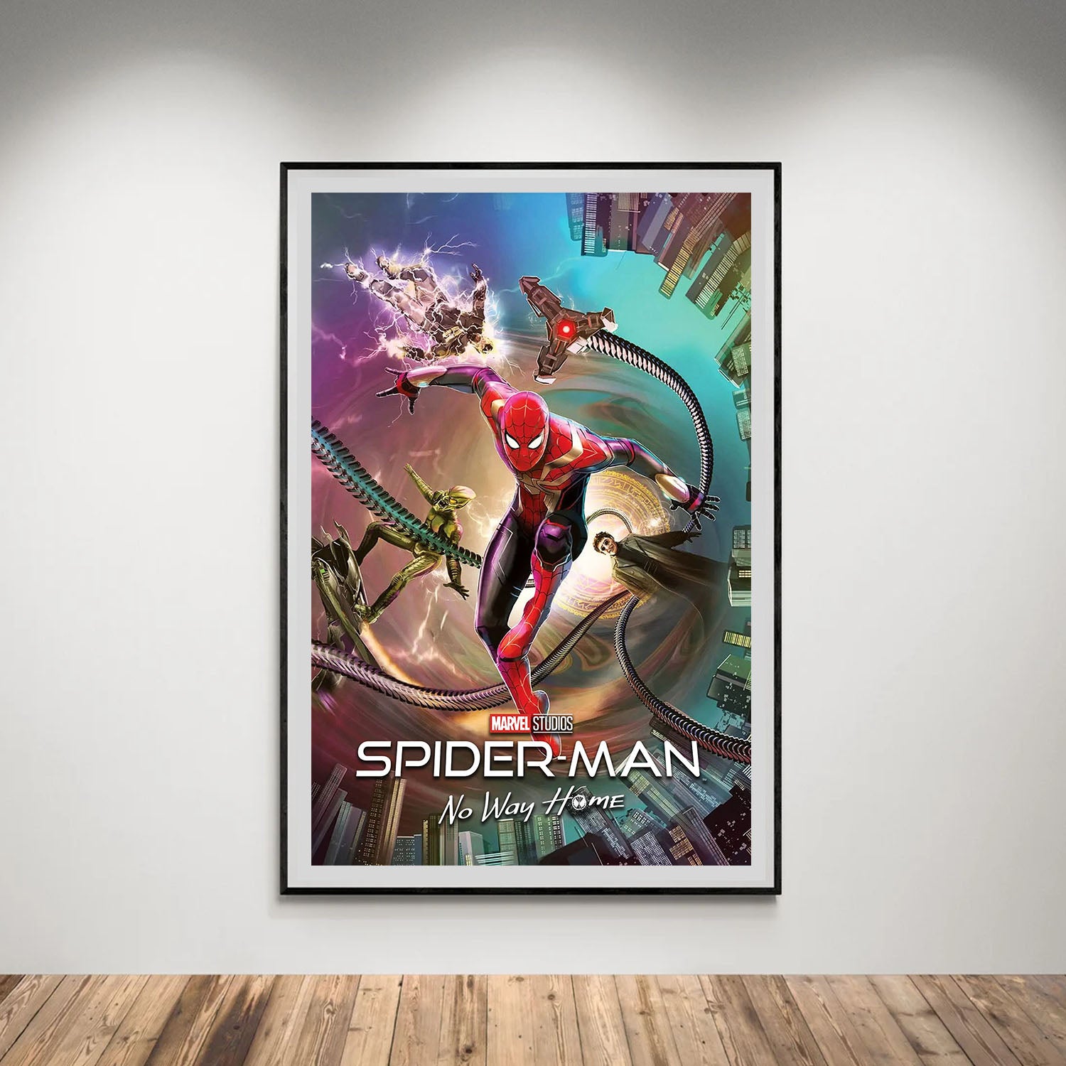 Flex Designs Poster Spider-Man No Way Home Sketch 5 x 7" Home Goods - Movie 2021 Movie Poster