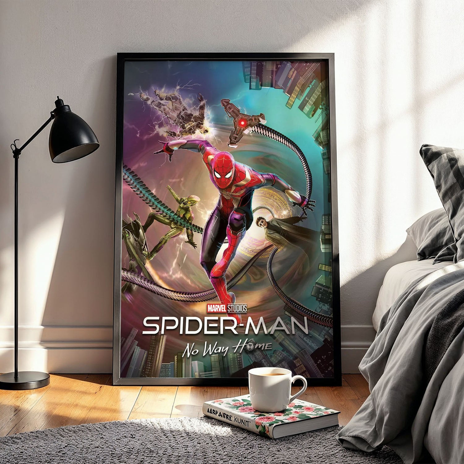 Flex Designs Poster Spider-Man No Way Home Sketch 11 x 17" Home Goods - Movie 2021 Movie Poster