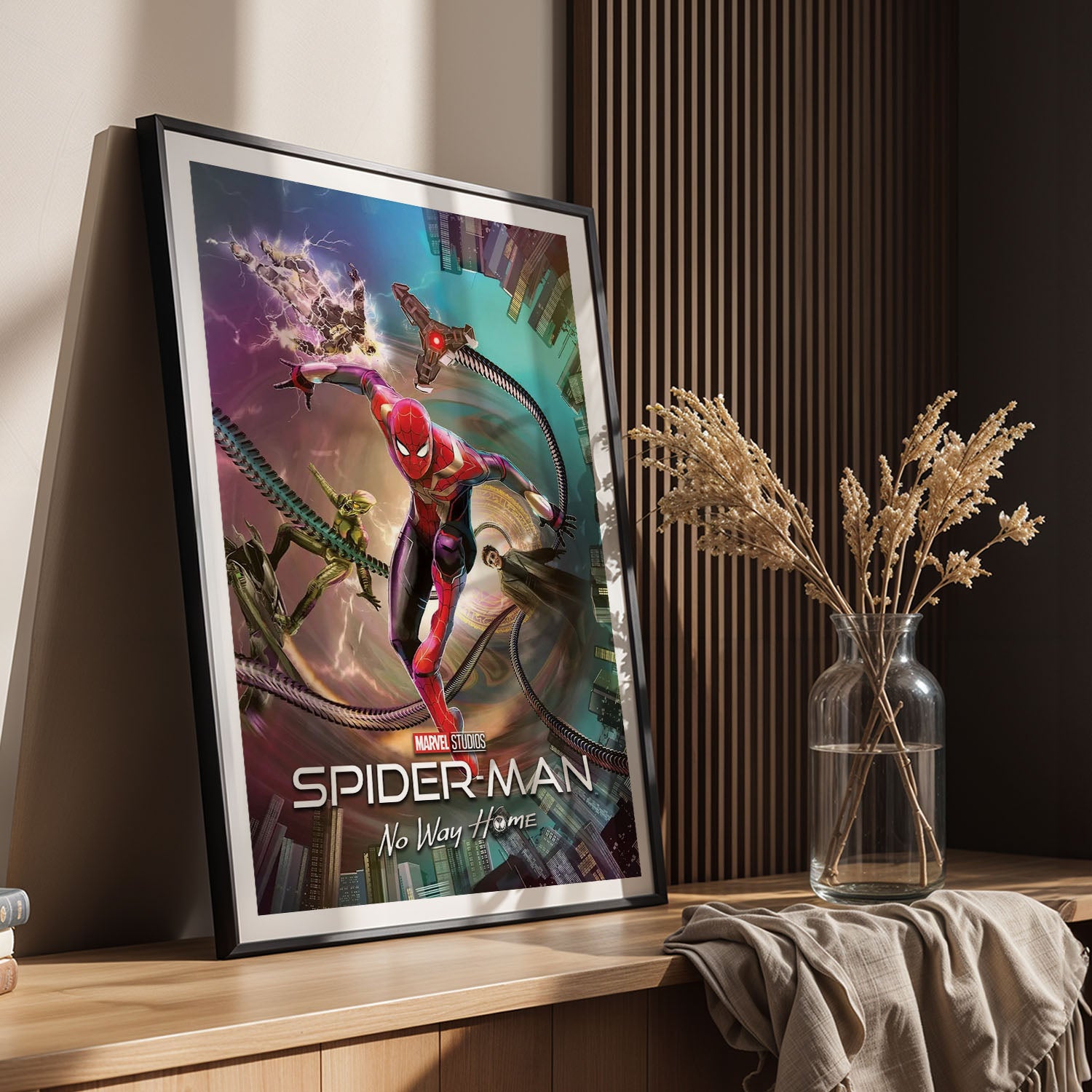 Flex Designs Poster Spider-Man No Way Home Sketch 11 x 17" Home Goods - Movie 2021 Movie Poster