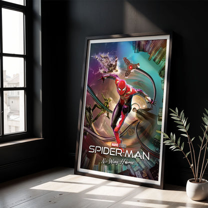 Flex Designs Poster Spider-Man No Way Home Sketch 5 x 7" Home Goods - Movie 2021 Movie Poster