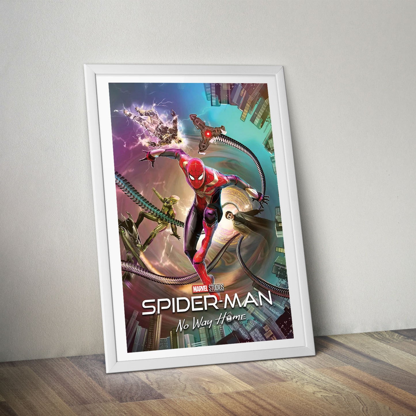Flex Designs Poster Spider-Man No Way Home Sketch 5 x 7" Home Goods - Movie 2021 Movie Poster