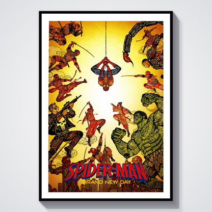 Flex Designs Poster SpiderMan Brand New Day Alternate 5 x 7" Home Goods - Movie 2026 Movie Poster