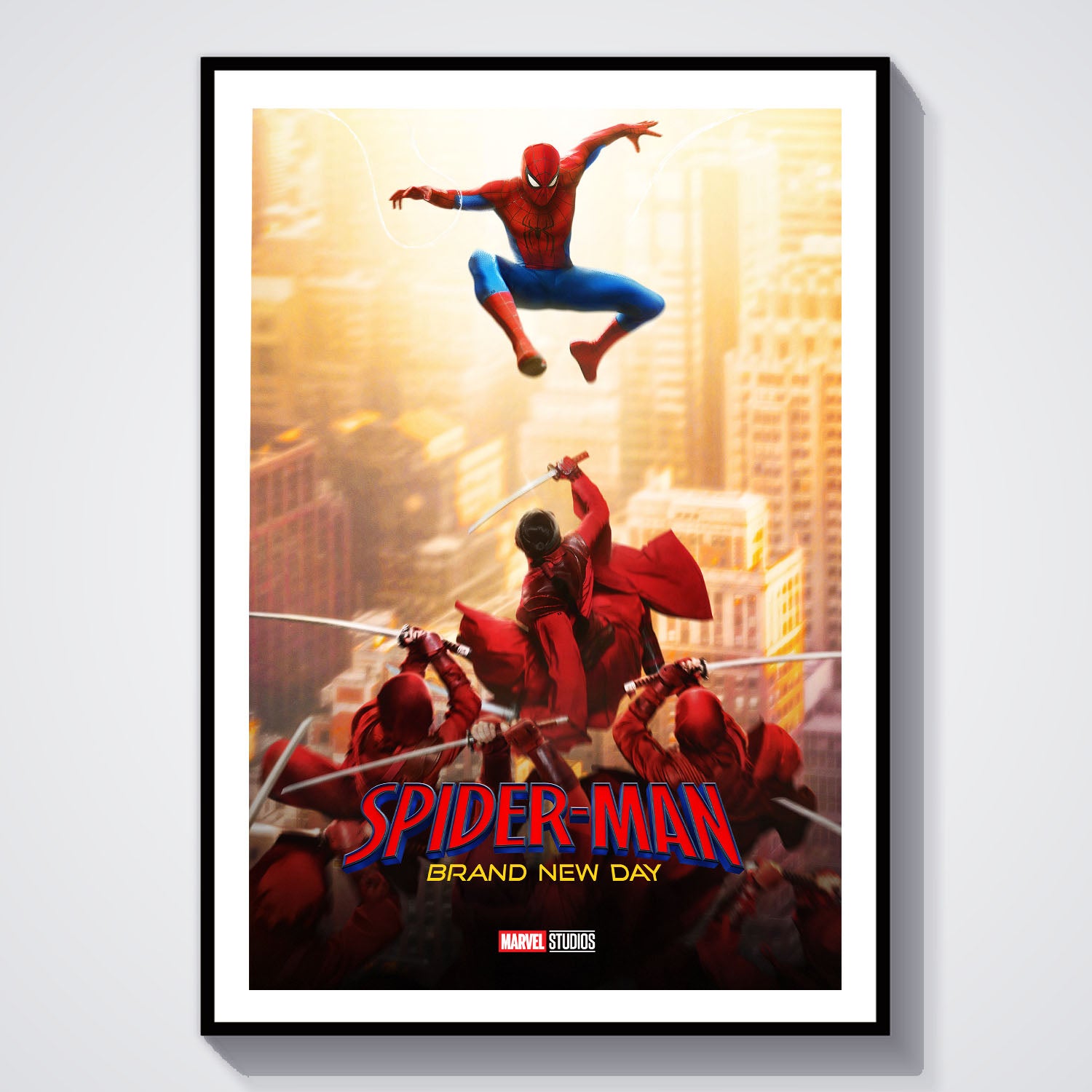 Flex Designs Poster SpiderMan Brand New Day Theatrical 5 x 7" Home Goods - Movie 2026 Movie Poster