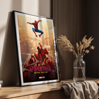 Flex Designs Poster SpiderMan Brand New Day Theatrical 11 x 17" Home Goods - Movie 2026 Movie Poster