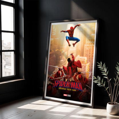 Flex Designs Poster SpiderMan Brand New Day Theatrical 5 x 7" Home Goods - Movie 2026 Movie Poster