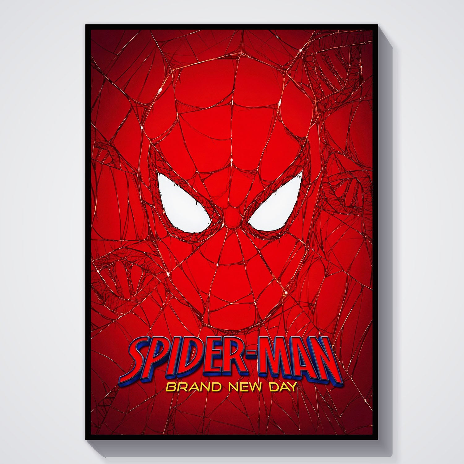 Flex Designs Poster SpiderMan Brand New Day Face 11 x 17" Home Goods - Movie 2026 Movie Poster
