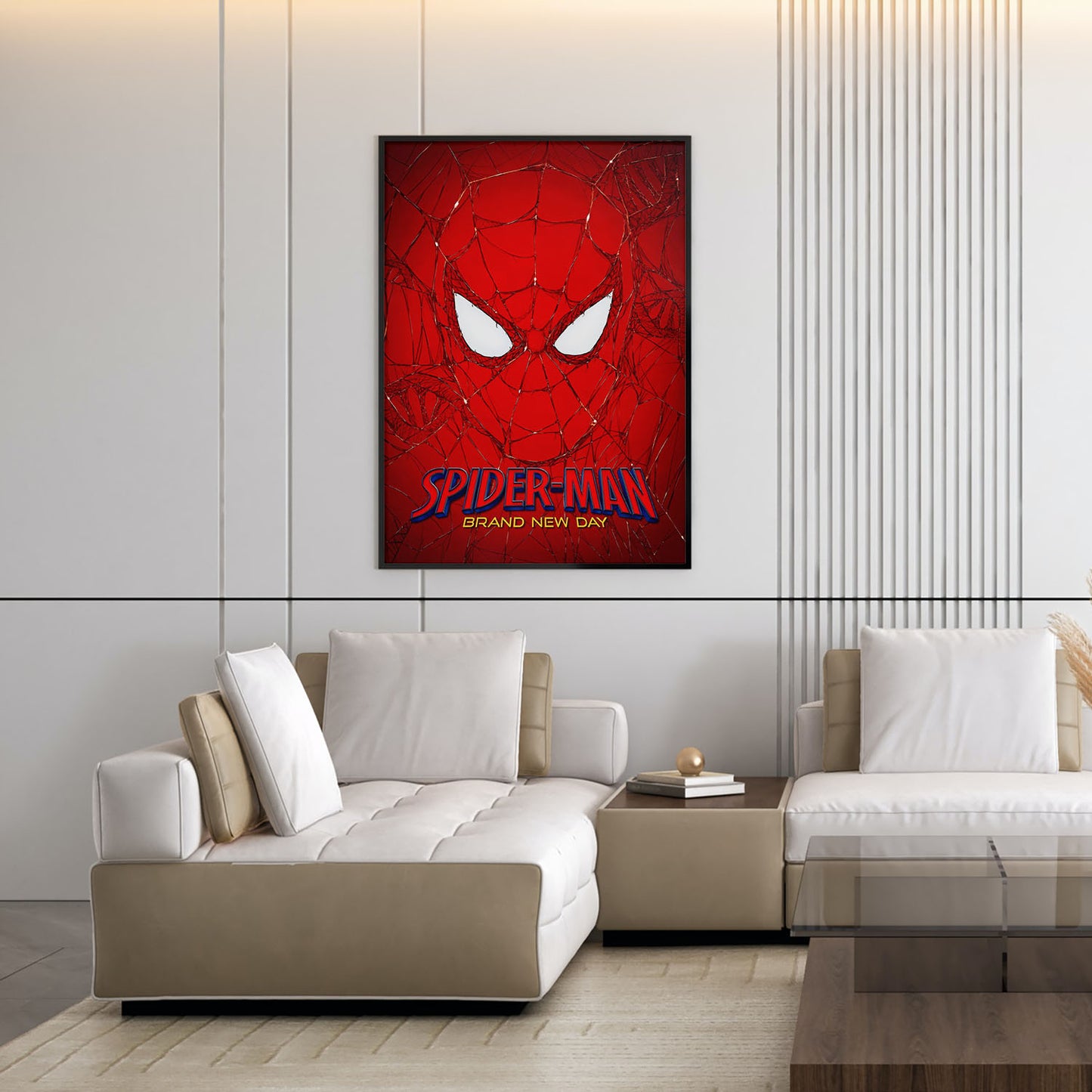 Flex Designs Poster SpiderMan Brand New Day Face 11 x 17" Home Goods - Movie 2026 Movie Poster