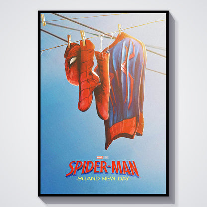 Flex Designs Poster SpiderMan Brand New Day Suit 11 x 17" Home Goods - Movie 2026 Movie Poster