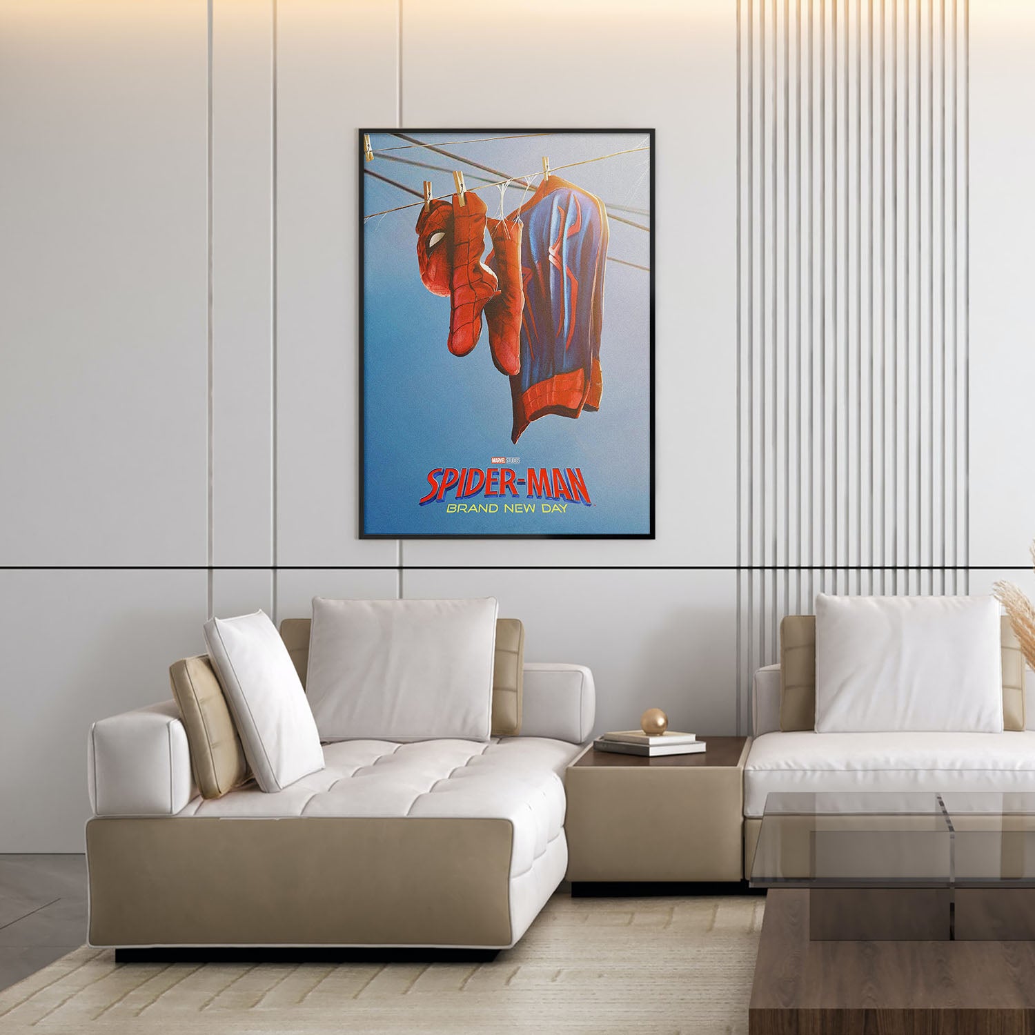 Flex Designs Poster SpiderMan Brand New Day Suit 11 x 17" Home Goods - Movie 2026 Movie Poster