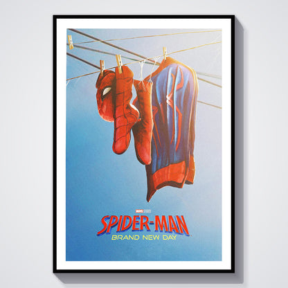 Flex Designs Poster SpiderMan Brand New Day Suit 5 x 7" Home Goods - Movie 2026 Movie Poster