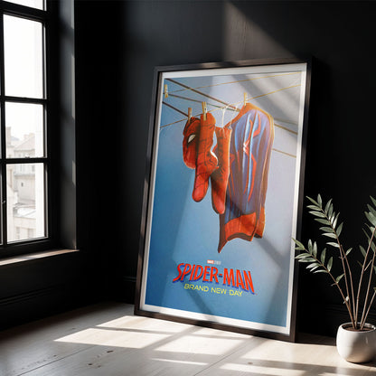 Flex Designs Poster SpiderMan Brand New Day Suit 5 x 7" Home Goods - Movie 2026 Movie Poster