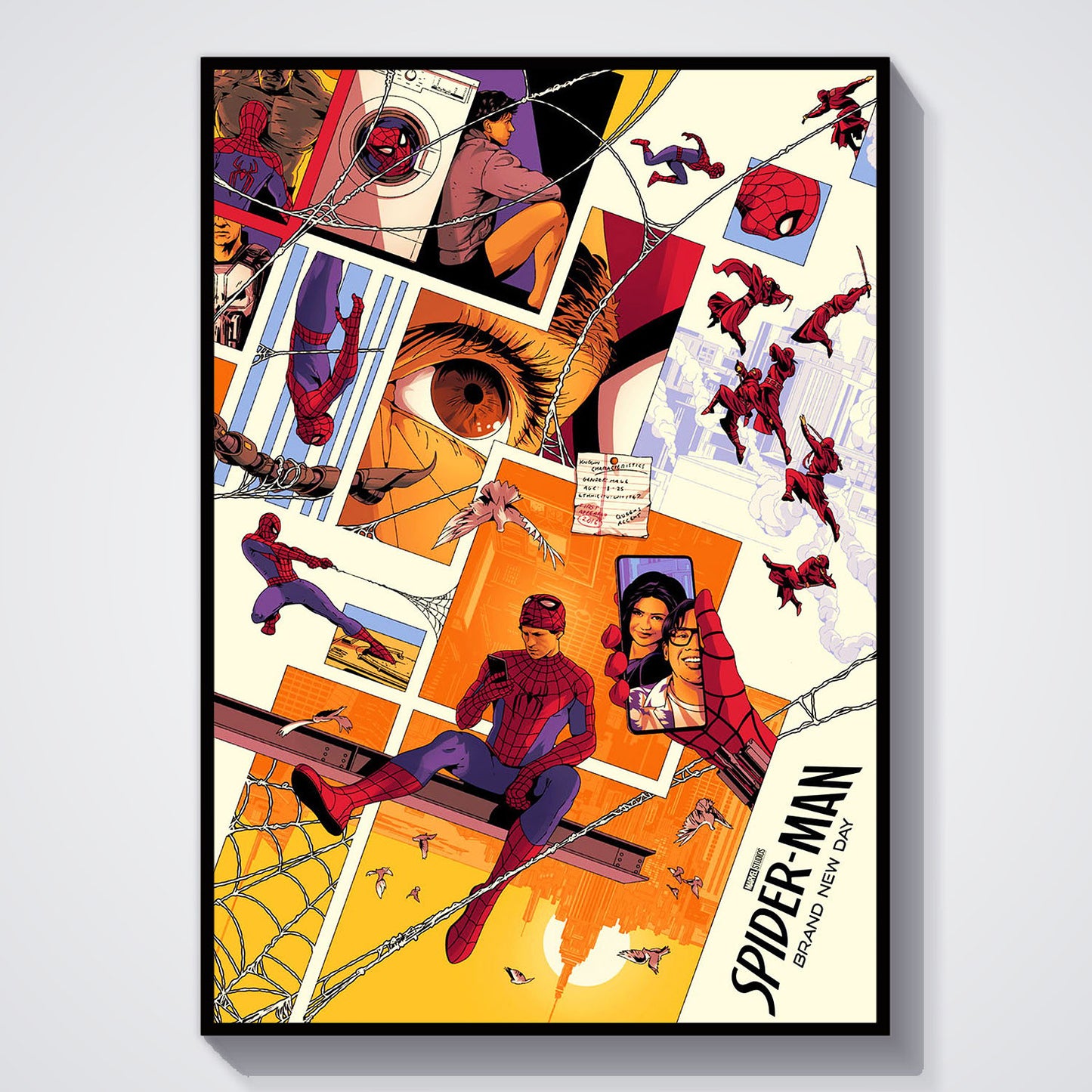 Flex Designs Poster SpiderMan Brand New Day World 11 x 17" Home Goods - Movie 2026 Movie Poster