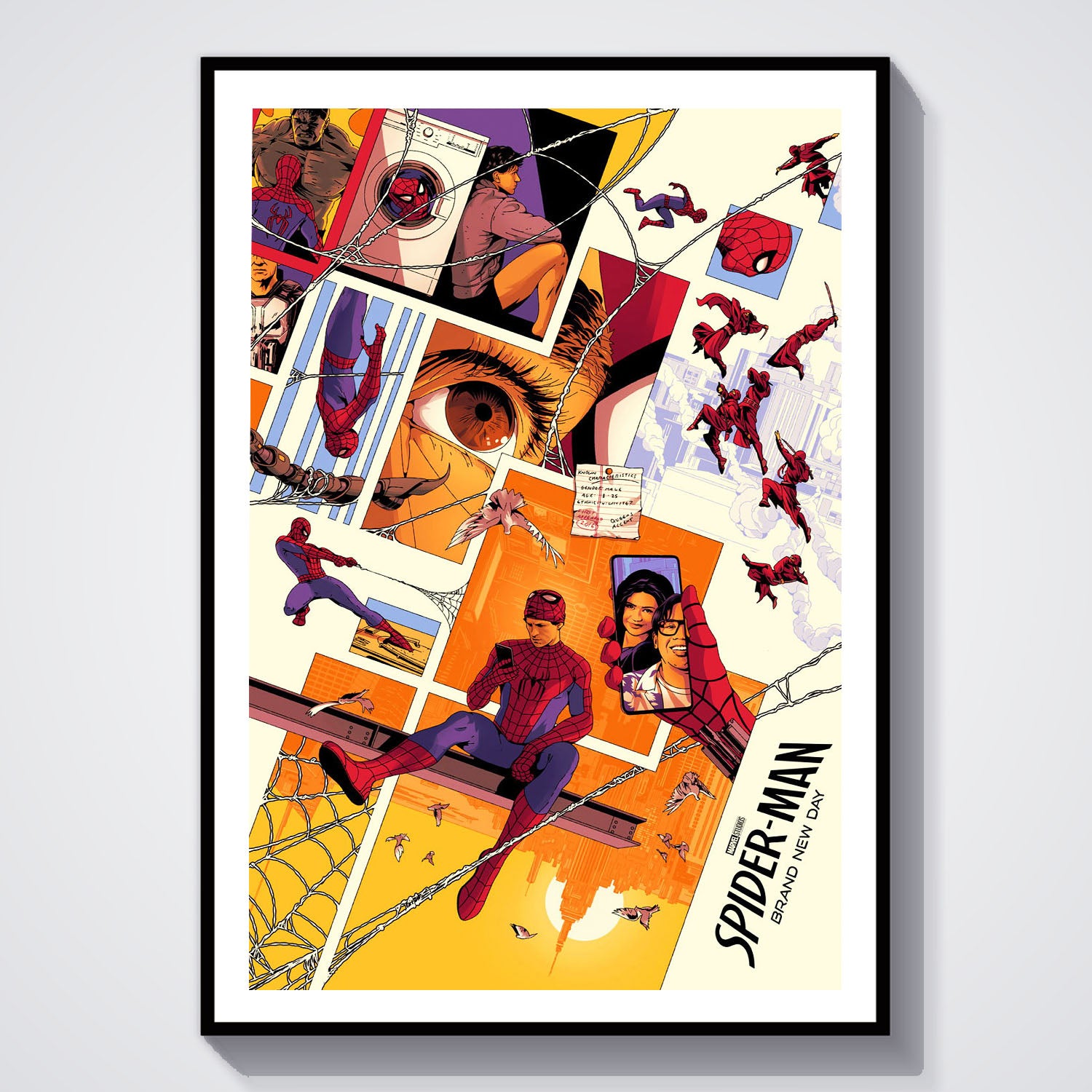 Flex Designs Poster SpiderMan Brand New Day World 5 x 7" Home Goods - Movie 2026 Movie Poster