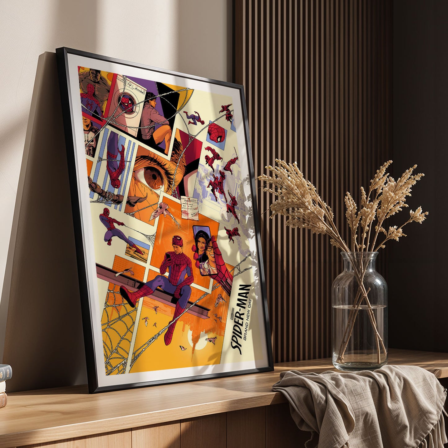 Flex Designs Poster SpiderMan Brand New Day World 11 x 17" Home Goods - Movie 2026 Movie Poster