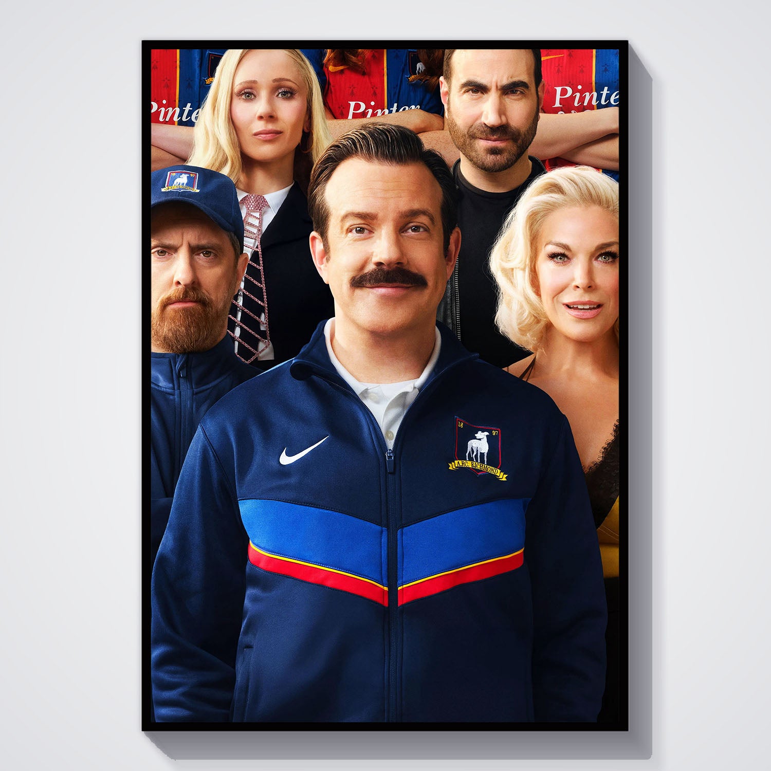 Flex Designs Poster Ted Lasso Cover 11 x 17" Home Goods - TV show 2020 TV show Poster
