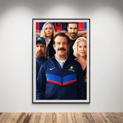 Flex Designs Poster Ted Lasso Cover 5 x 7" Home Goods - TV show 2020 TV show Poster