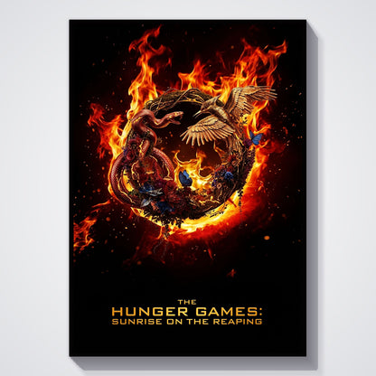 Flex Designs Poster The Hunger Games Sunrise on the Reaping Minimalist 11 x 17" Home Goods - Movie 2026 Movie Poster