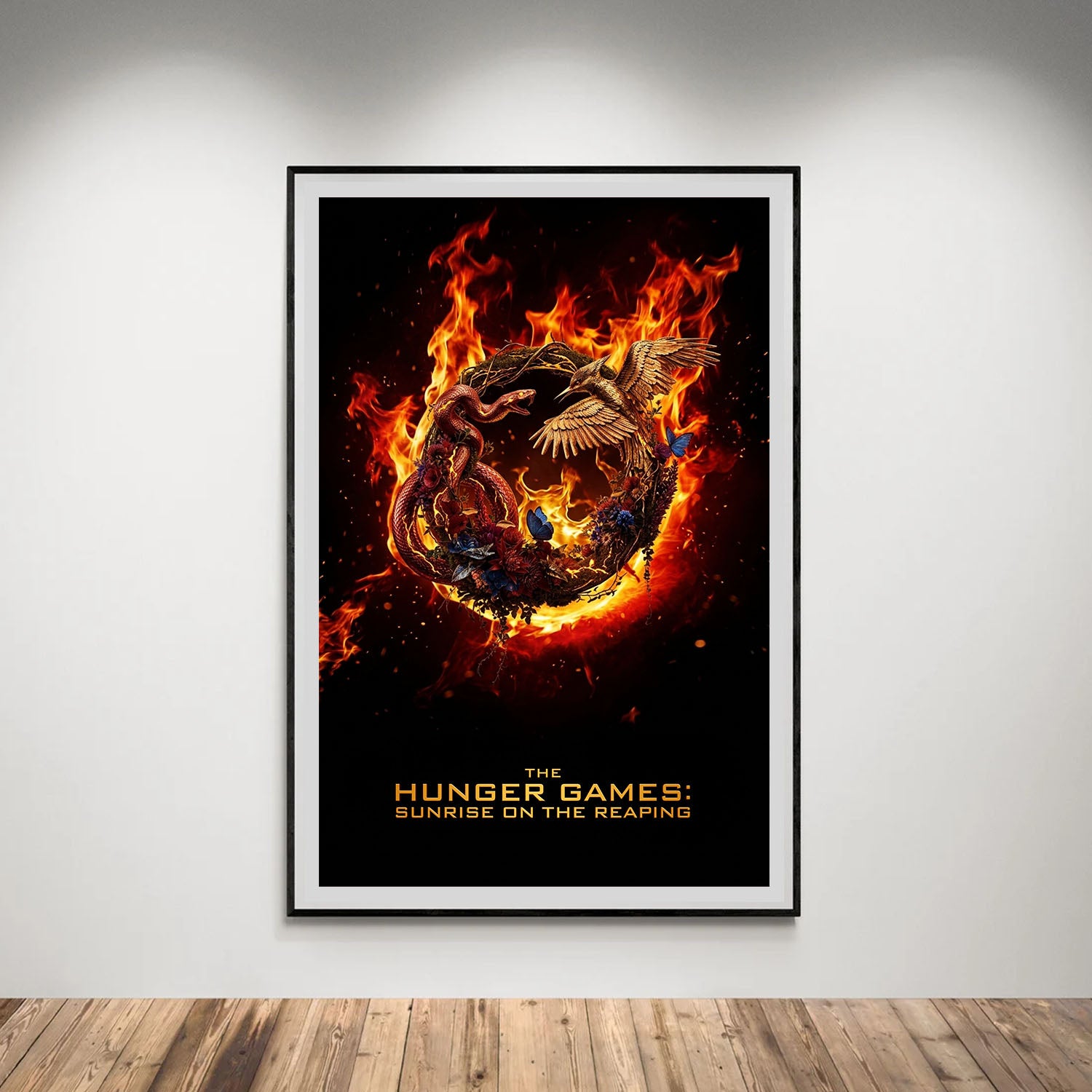 Flex Designs Poster The Hunger Games Sunrise on the Reaping Minimalist 5 x 7" Home Goods - Movie 2026 Movie Poster