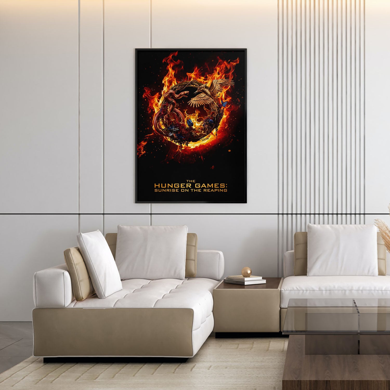 Flex Designs Poster The Hunger Games Sunrise on the Reaping Minimalist 11 x 17" Home Goods - Movie 2026 Movie Poster