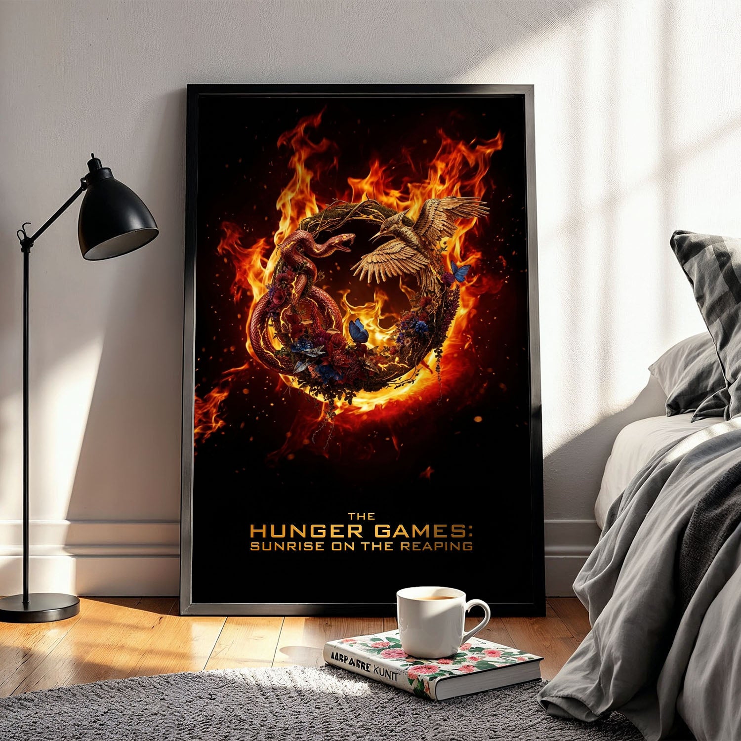 Flex Designs Poster The Hunger Games Sunrise on the Reaping Minimalist 11 x 17" Home Goods - Movie 2026 Movie Poster