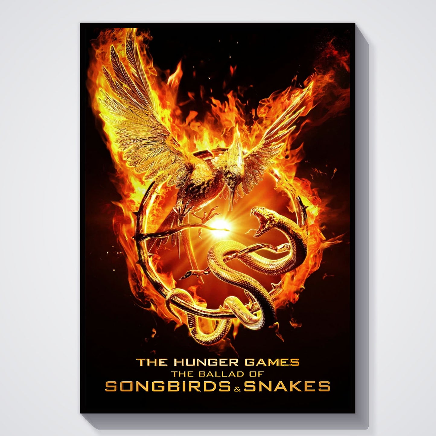 Flex Designs Poster The Hunger Games The Ballad of Songbirds & Snakes Minimalist 11 x 17" Home Goods - Movie 2023 Movie Poster