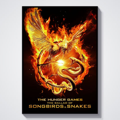Flex Designs Poster The Hunger Games The Ballad of Songbirds & Snakes Minimalist 11 x 17" Home Goods - Movie 2023 Movie Poster