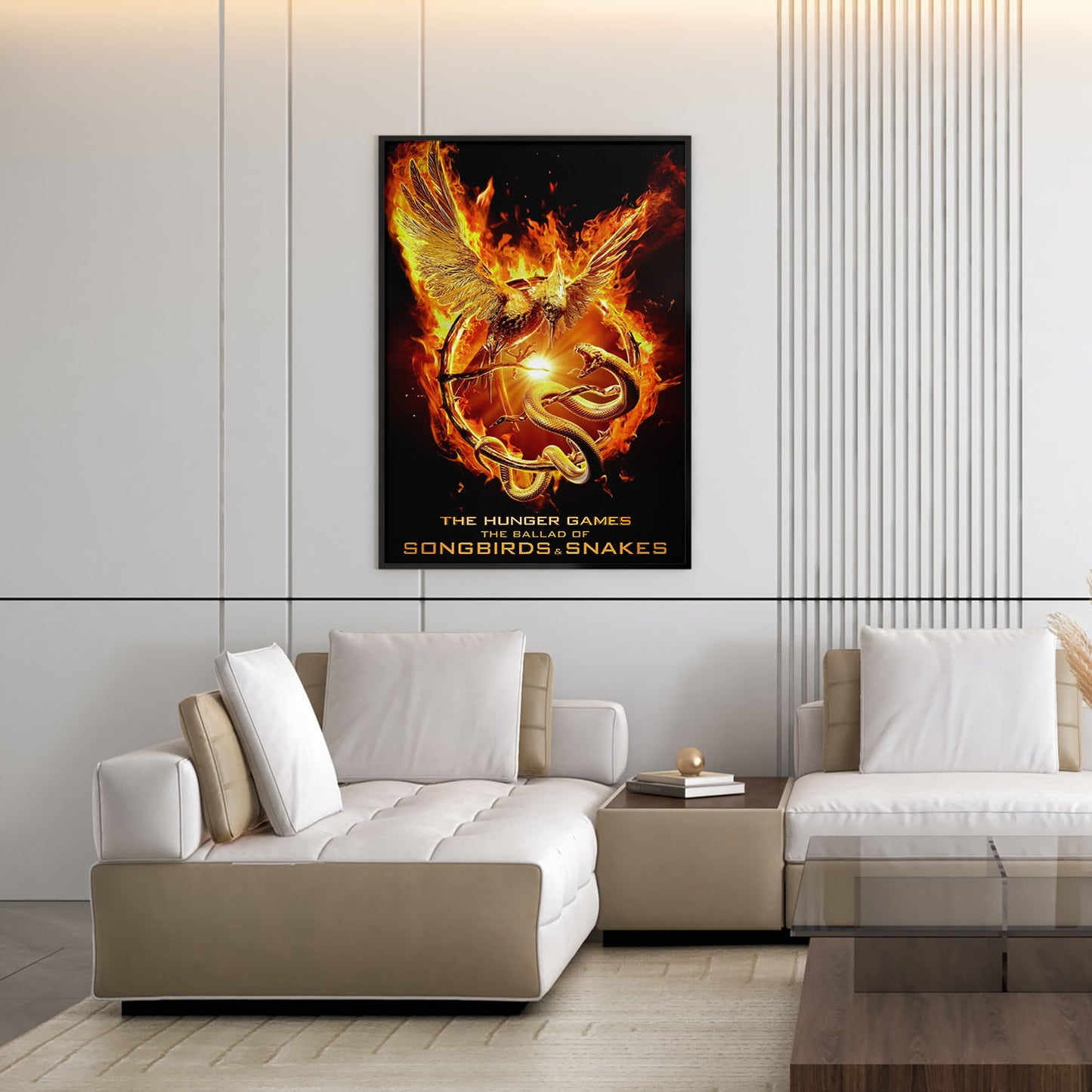 Flex Designs Poster The Hunger Games The Ballad of Songbirds & Snakes Minimalist 11 x 17" Home Goods - Movie 2023 Movie Poster