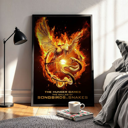 Flex Designs Poster The Hunger Games The Ballad of Songbirds & Snakes Minimalist 11 x 17" Home Goods - Movie 2023 Movie Poster