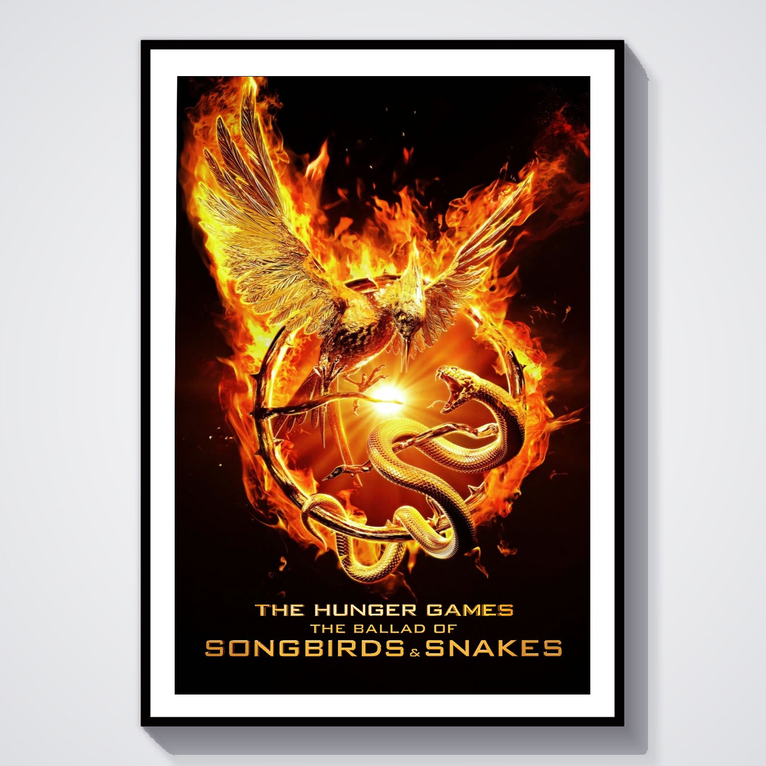 Flex Designs Poster The Hunger Games The Ballad of Songbirds & Snakes Minimalist 5 x 7" Home Goods - Movie 2023 Movie Poster