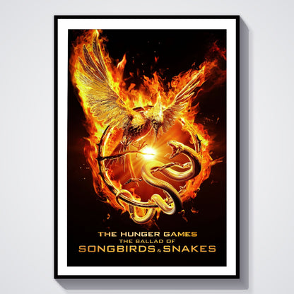 Flex Designs Poster The Hunger Games The Ballad of Songbirds & Snakes Minimalist 5 x 7" Home Goods - Movie 2023 Movie Poster