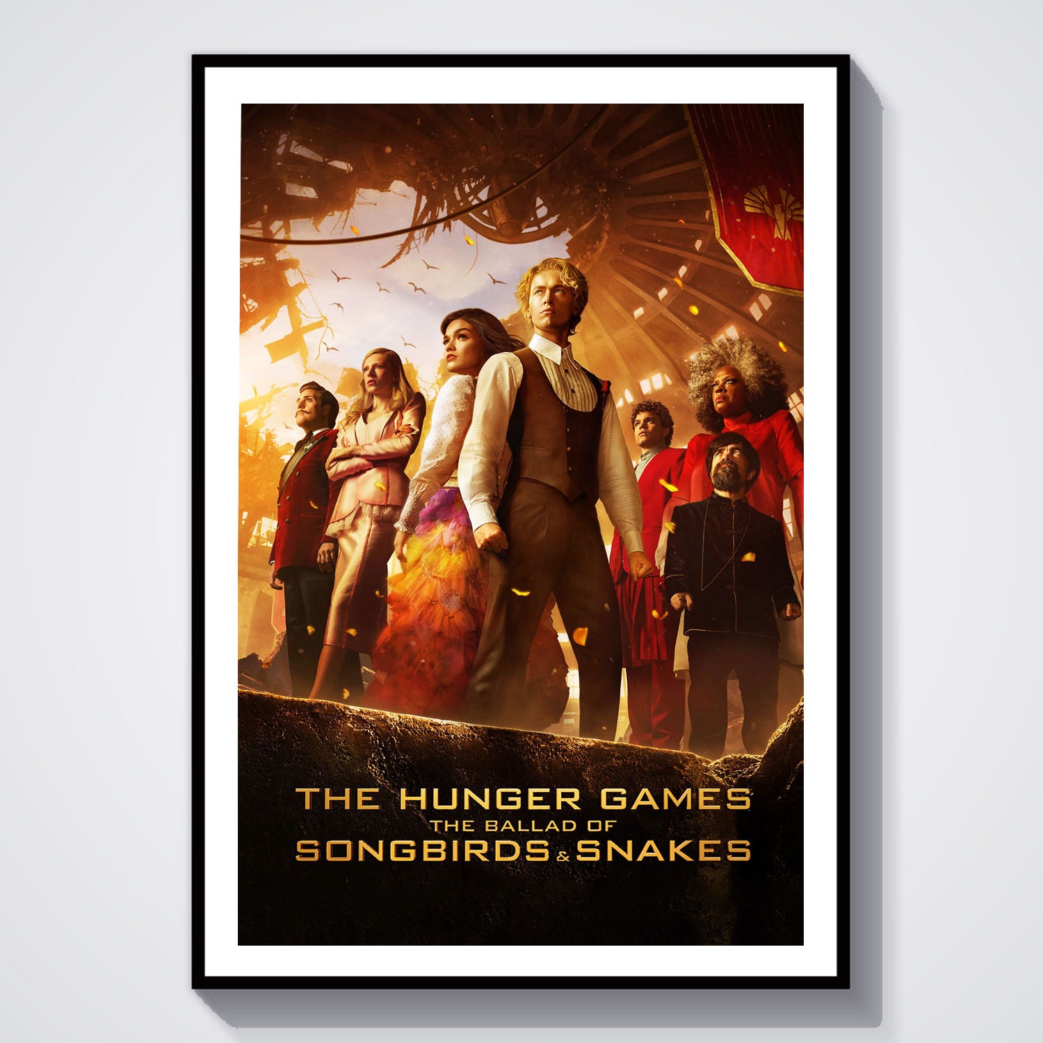 Flex Designs Poster The Hunger Games The Ballad of Songbirds & Snakes 5 x 7" Home Goods - Movie 2023 Movie Poster