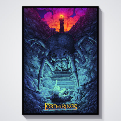 Flex Designs Poster The Lord of the Rings The Return of the King Neon 11 x 17" Home Goods - Movie 2003 Movie Poster