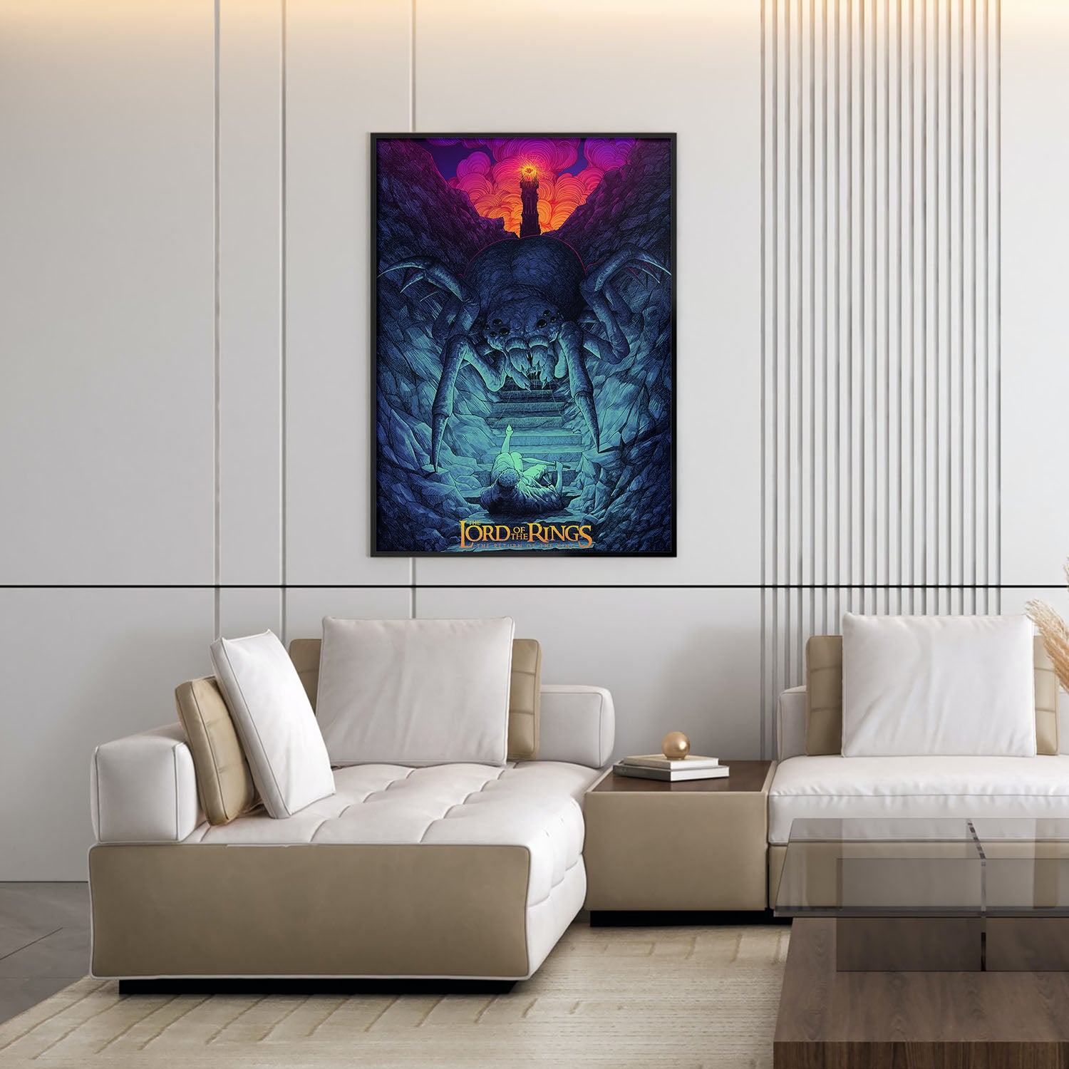 Flex Designs Poster The Lord of the Rings The Return of the King Neon 11 x 17" Home Goods - Movie 2003 Movie Poster