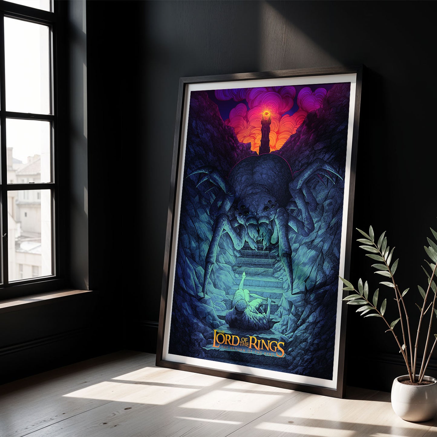 Flex Designs Poster The Lord of the Rings The Return of the King Neon 5 x 7" Home Goods - Movie 2003 Movie Poster