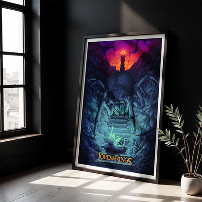 Flex Designs Poster The Lord of the Rings The Return of the King Neon 5 x 7" Home Goods - Movie 2003 Movie Poster