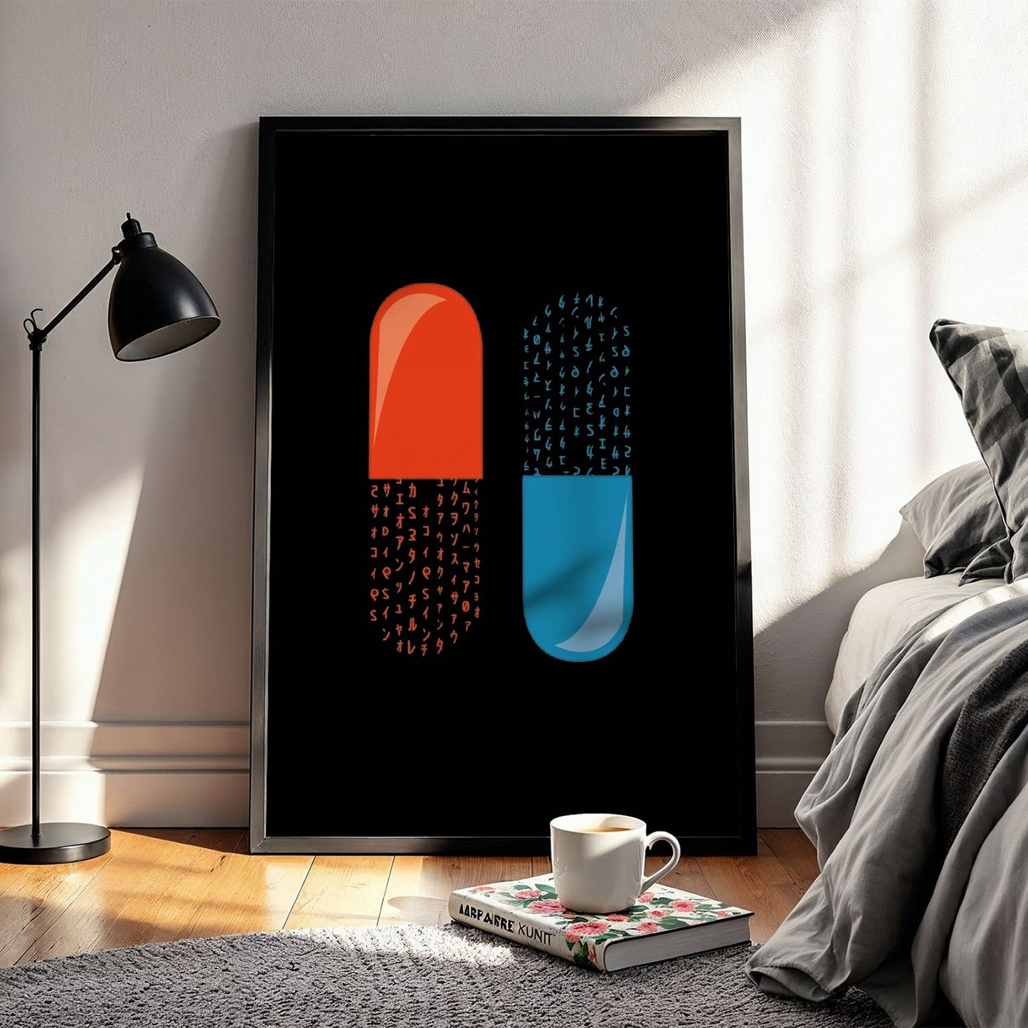 Flex Designs Poster The Matrix Pills 11 x 17" Home Goods - Movie 1999 Movie Poster