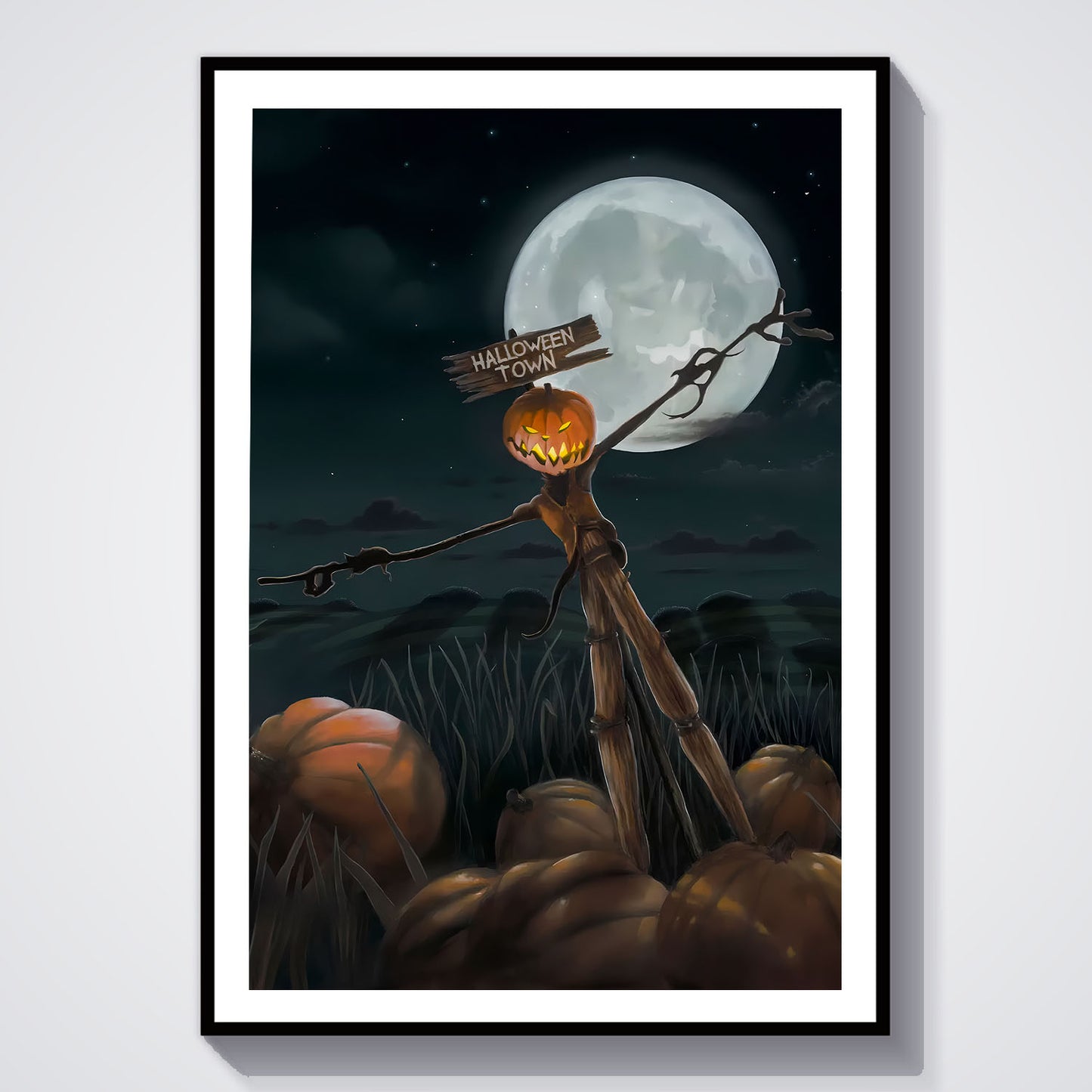 Flex Designs Poster The Nightmare Before Christmas Alternate 5 x 7" Home Goods - Movie 1993 Movie Poster