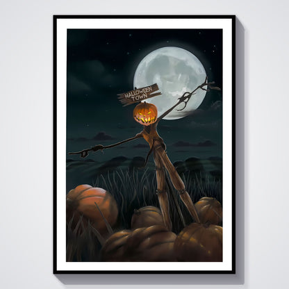 Flex Designs Poster The Nightmare Before Christmas Alternate 5 x 7" Home Goods - Movie 1993 Movie Poster