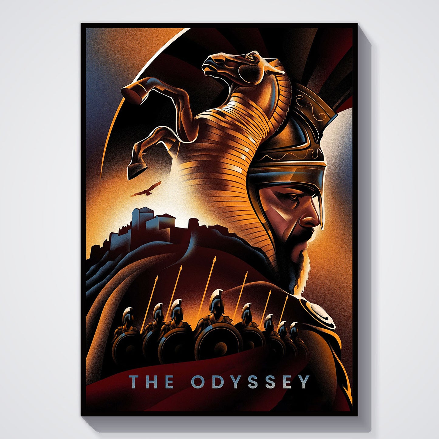 Flex Designs Poster The Odyssey Minimalist 11 x 17" Home Goods - Movie 2026 Movie Poster