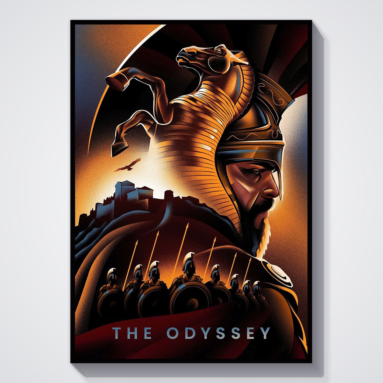 Flex Designs Poster The Odyssey Minimalist 11 x 17" Home Goods - Movie 2026 Movie Poster