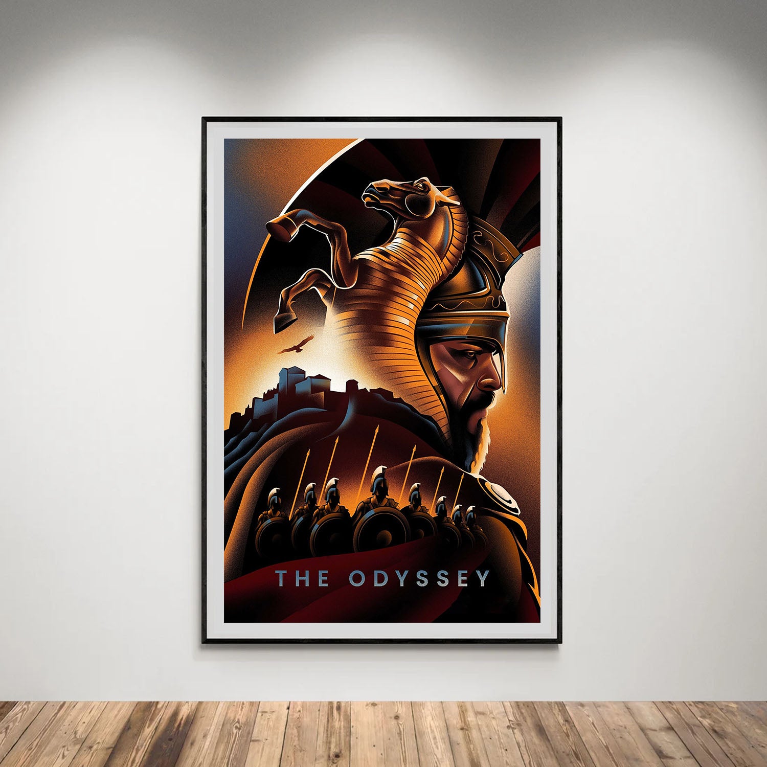 Flex Designs Poster The Odyssey Minimalist 5 x 7" Home Goods - Movie 2026 Movie Poster