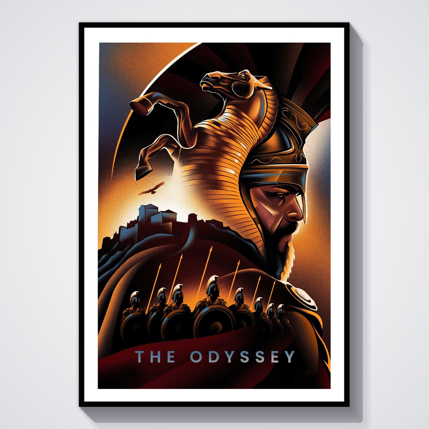 Flex Designs Poster The Odyssey Minimalist 5 x 7" Home Goods - Movie 2026 Movie Poster