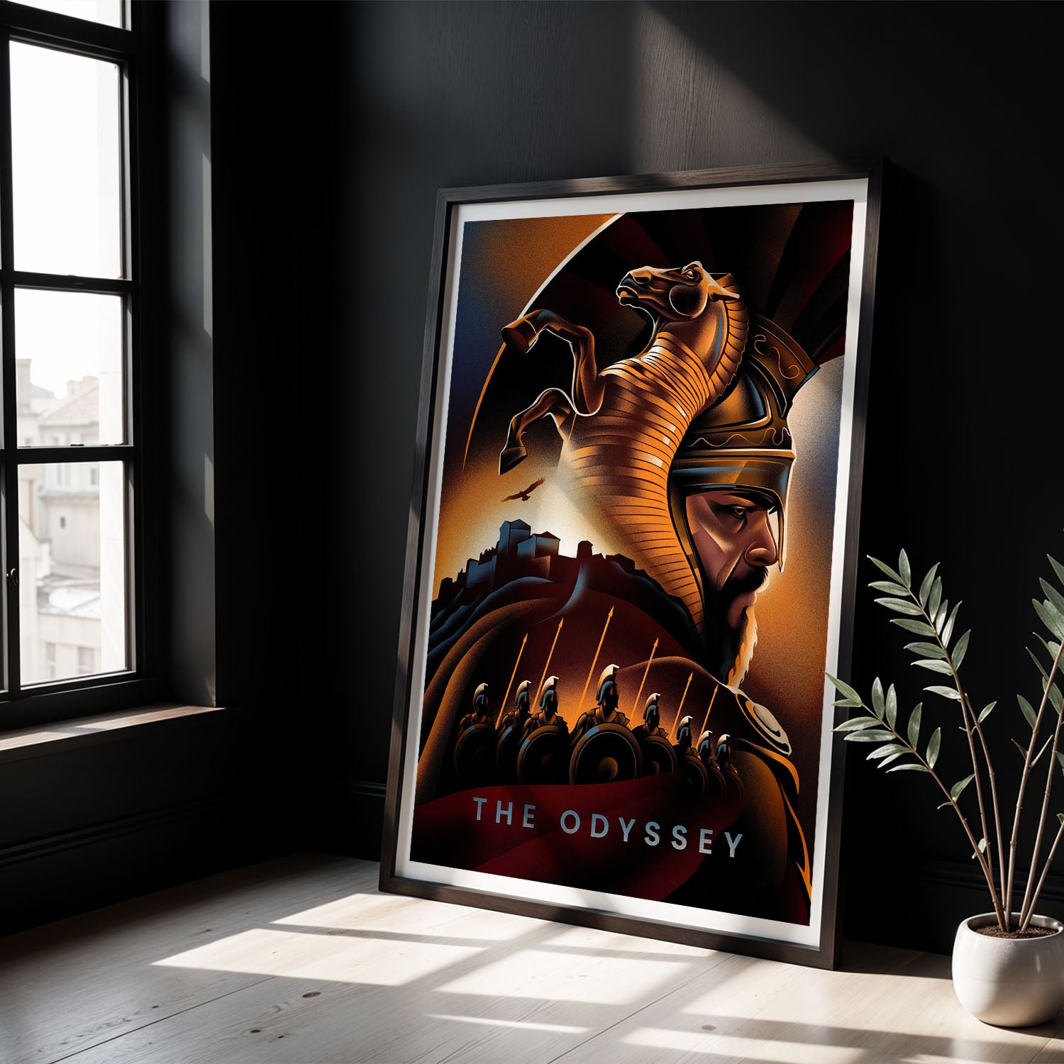 Flex Designs Poster The Odyssey Minimalist 5 x 7" Home Goods - Movie 2026 Movie Poster