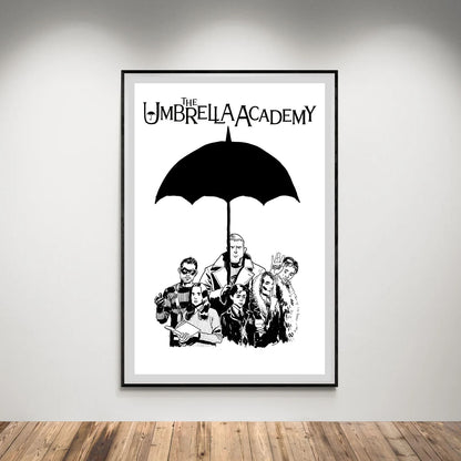 Flex Designs Poster The Umbrella Academy Cartoon 5 x 7" Home Goods - TV show 2019 TV show Poster