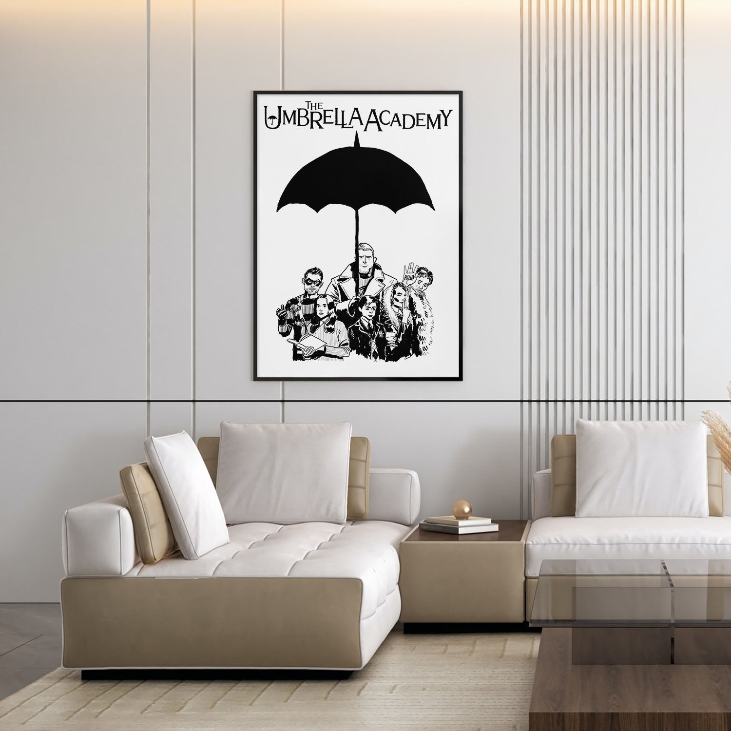 Flex Designs Poster The Umbrella Academy Cartoon 11 x 17" Home Goods - TV show 2019 TV show Poster