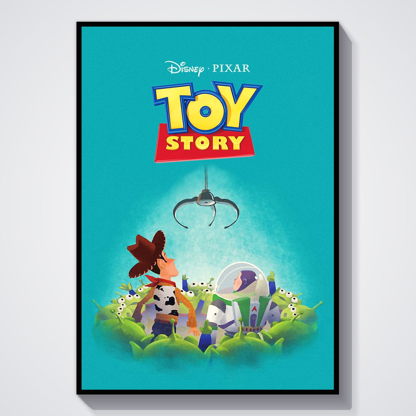 Flex Designs Poster Toy Story Cartoon 11 x 17" Home Goods - Movie 1995 Movie Poster